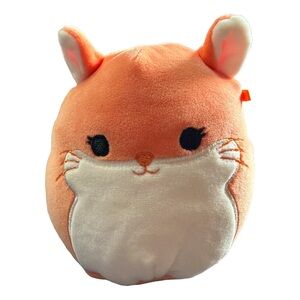 Squishmallows Erica Peach Chinchilla Plush Small 5” Soft Stuffed Animal Cute